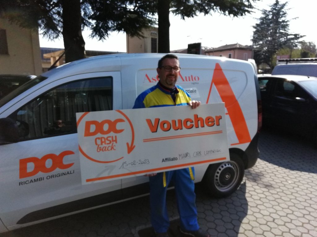 Il carrozziere Mauri: “Con DOC Cashback, voucher da 900 euro”