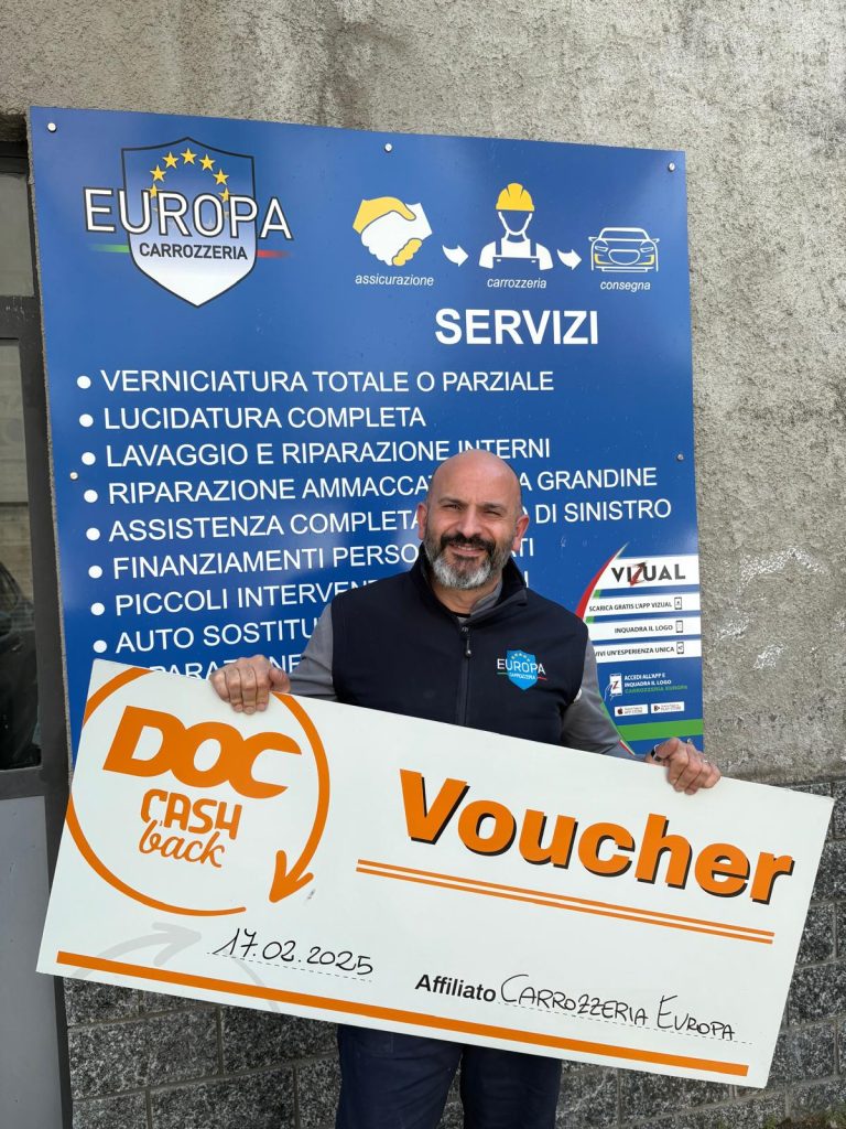 Massimo Rapisarda (Carrozzeria Europa), “DOC Cashback è valore aggiunto”
