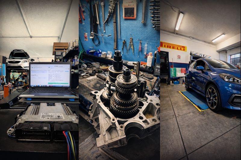 Matteo Cairoli, one man band della sua MC Motors